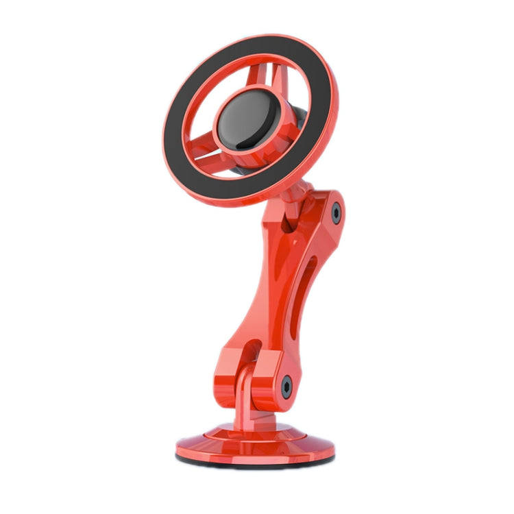 Magsafe Car Magnetic Rotating Adjustable Mobile Phone Holder(Orange)