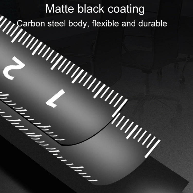 DONG GSHENG High Precision Home Use Steel Utility Scale Thickened Measuring Tape, Model: Black Go...