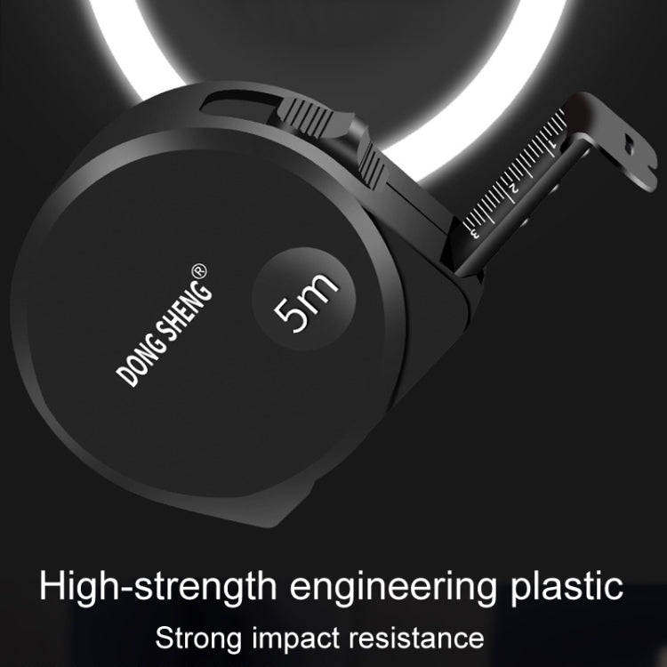DONG GSHENG High Precision Home Use Steel Utility Scale Thickened Measuring Tape, Model: Black Go...