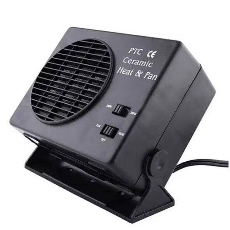 Car Heater Heating Fan Car Window Defroster(Black)