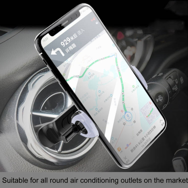 10pcs Car Air Conditioning Outlet Mobile Phone Navigation Bracket Accessories