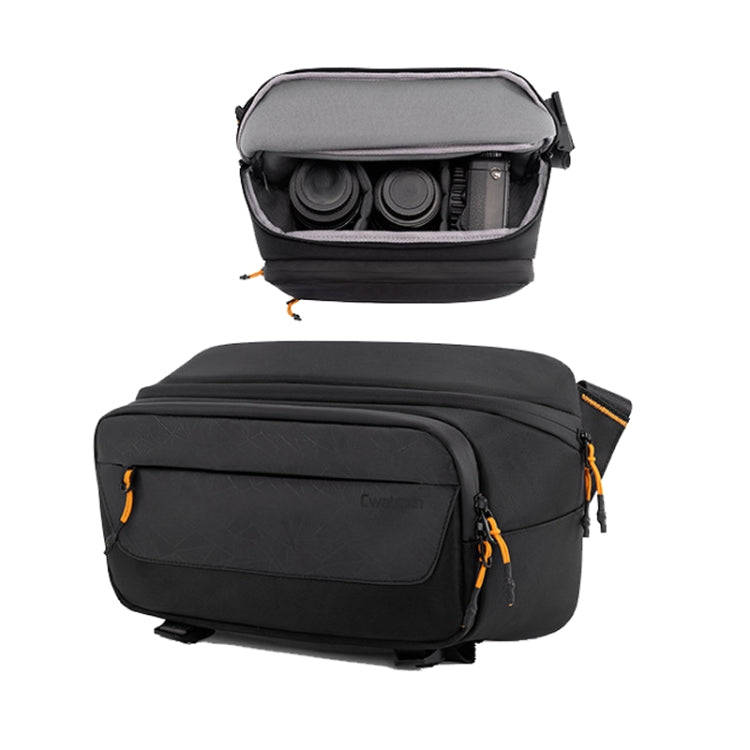 Cwatcun D133 Camera Chest Bag Multi-functional Handheld Slanting Cross Shoulder Camera Casual Bag...
