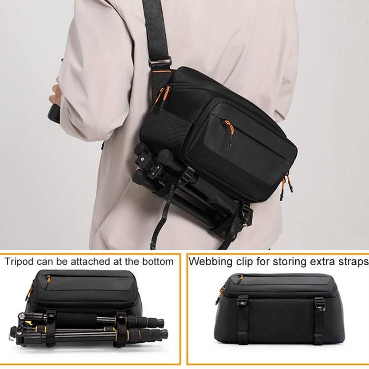 Cwatcun D133 Camera Chest Bag Multi-functional Handheld Slanting Cross Shoulder Camera Casual Bag...