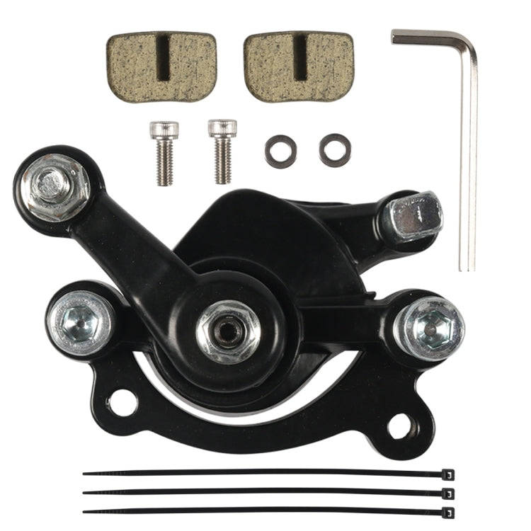 Motorcycle Disc Brake Caliper Pads For ATV Harley 49CC Trotting Black Left Accessory Kits