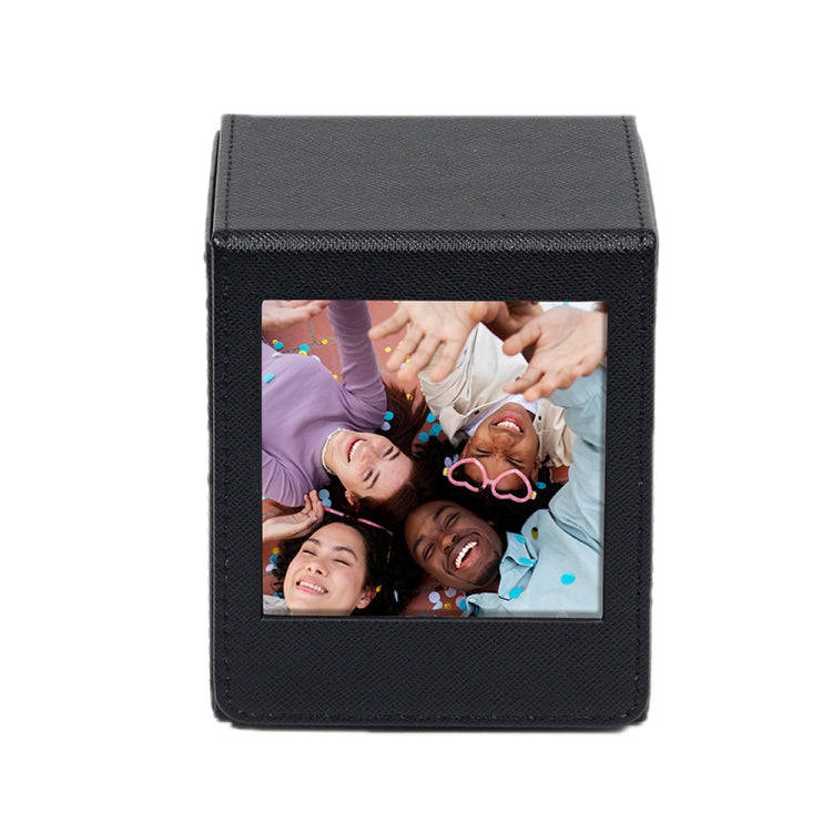 Portable Photo Display Storage Game Card Box For SQ(Black)