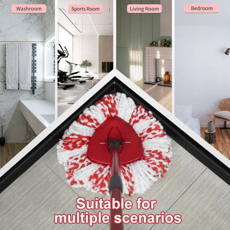 For Vileda / O-Cedar EasyWring Spin Mop Replacement Pad Microfiber Rag(White)