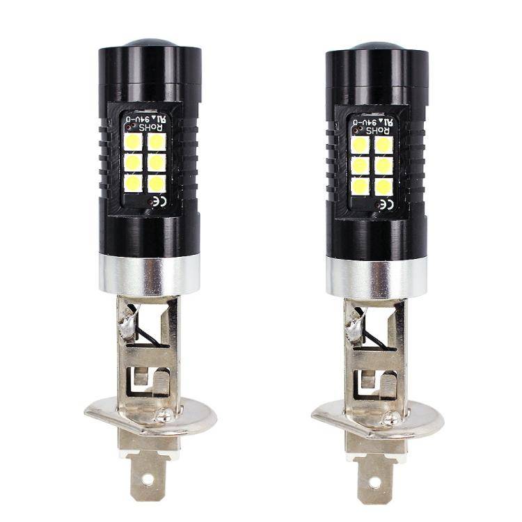 1pair Automotive High-power LED White Light Fog Lamp(H1)