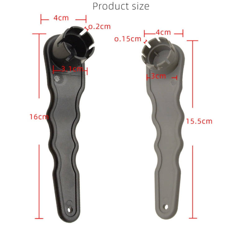 Spiral Air Valve Wrench For Inflatable Boat, Kayak, Paddle Board, Air Nozzle Tightening(Gray Eigh...