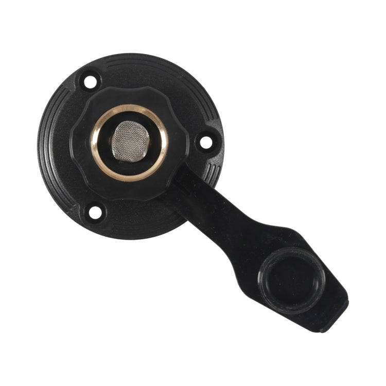 RV Brass Water Inlet Check Valve Yacht Accessories, Color: Black