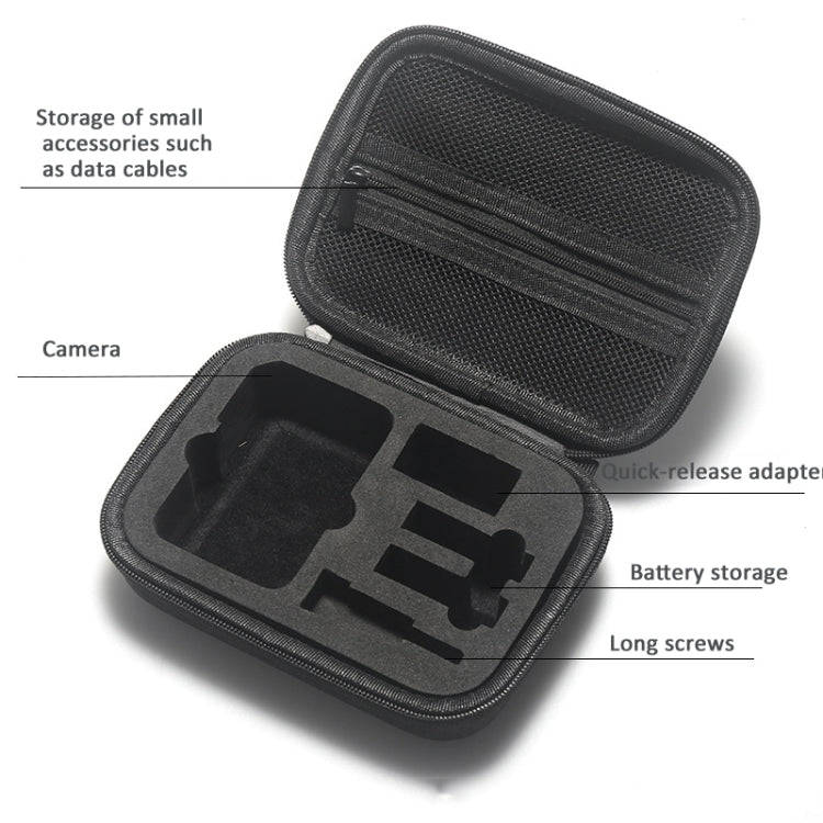 For DJI OSMO Action 5 Pro / Action 4 / Action 3 Camera Storage Bag Hard Shell Protective Case
