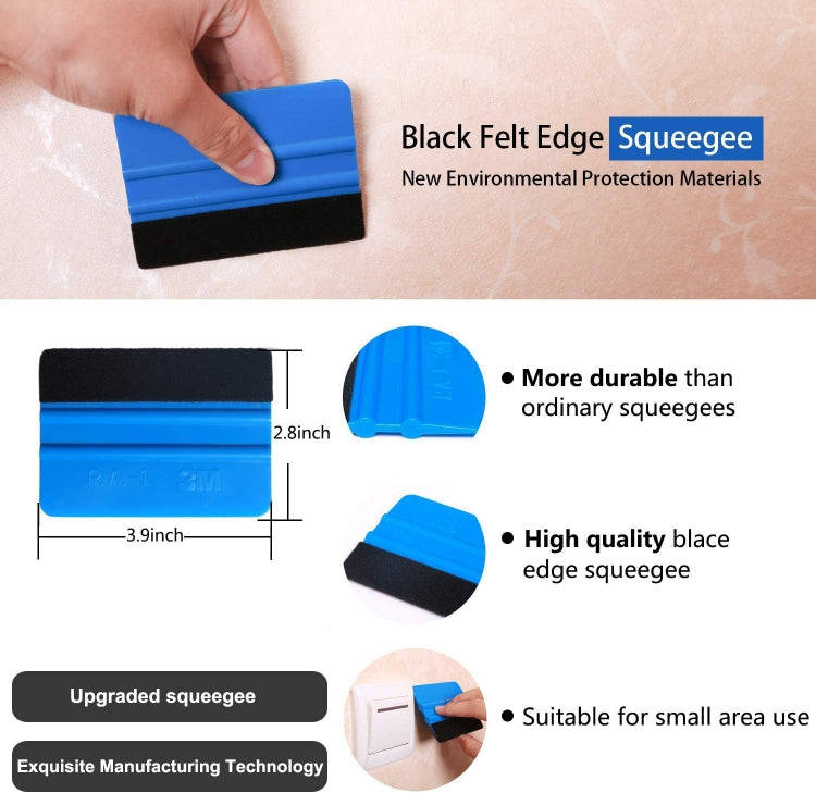 10 In 1 Wallpaper Smoothing Kit Car Vinyl Wrapping Tool Scraper
