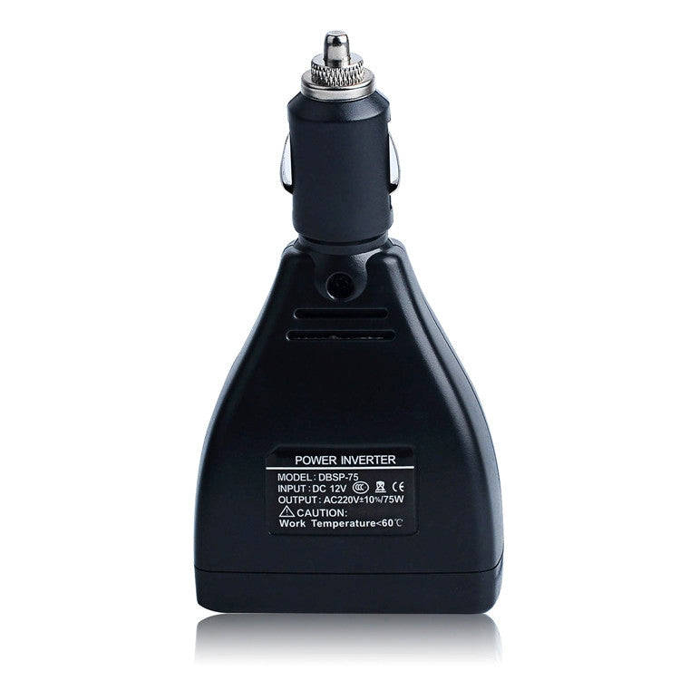 Meind 75W Mini Car Inverter Charger(12V To 220V)