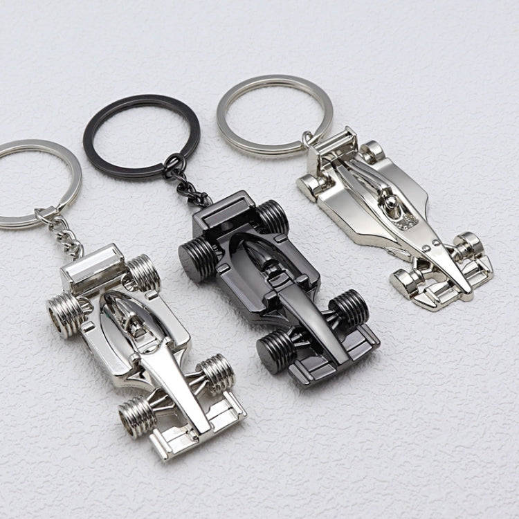 F1 Racing Car Keychain Portable Bag Decoration Pendant, Style: X-592 Solid