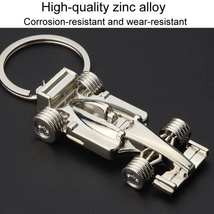 F1 Racing Car Keychain Portable Bag Decoration Pendant, Style: X-592 Solid