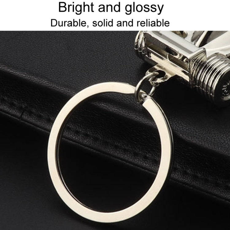 F1 Racing Car Keychain Portable Bag Decoration Pendant, Style: X-035 Hollow