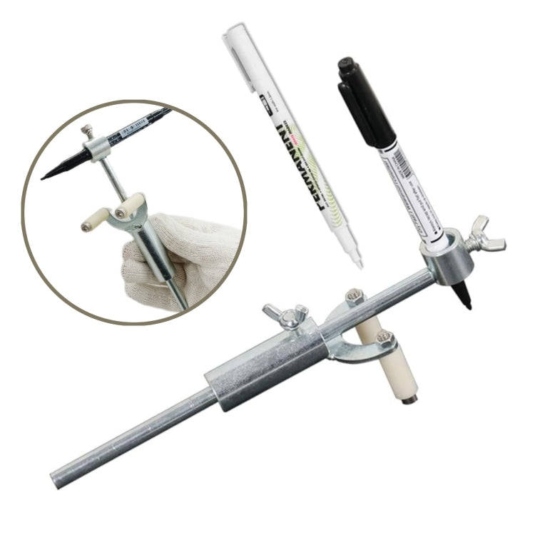 Automotive Sheet Metal Dent Repair Tool Paint Parallel Marking Tool(With Pen)