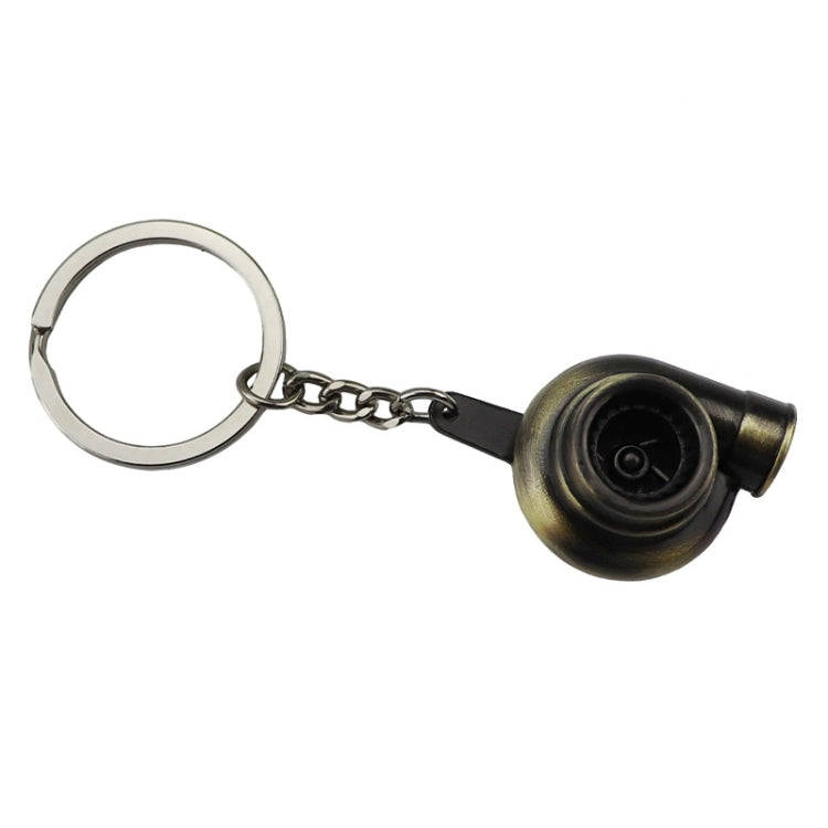 Car Tuning Accessories Turbo Keychain Decorative Pendant, Style: Small Green Antique