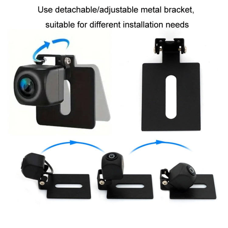 Car AHD Rear View High Definition Night Vision Reversing Camera, Specifications: CCD 4 Lights