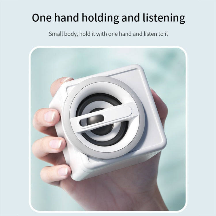 K1 Mini Desktop Computer Wired Speakers USB Subwoofer Speaker, Color: Light Edition Purple