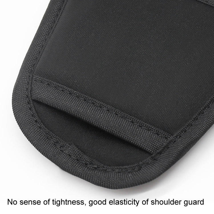 Car Child Safty Seat Belt Protective Cover, Size: 18x12cm(Black)
