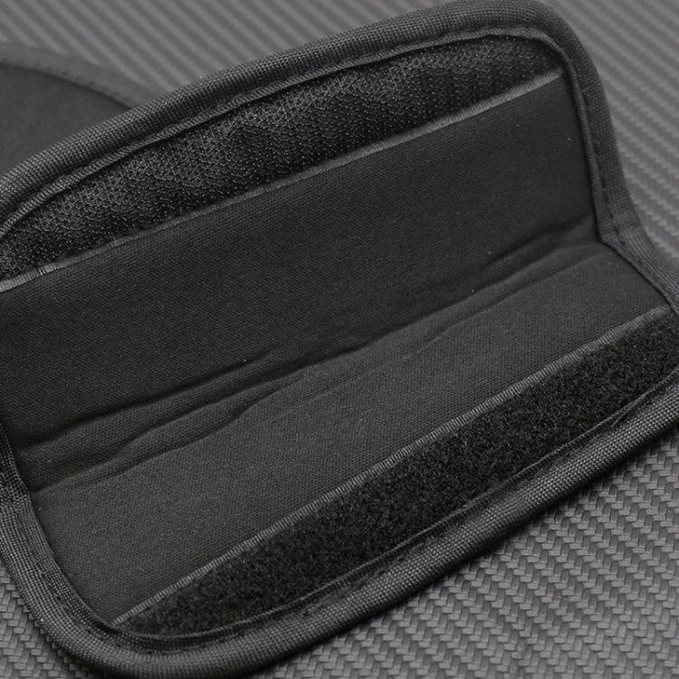 Car Child Safty Seat Belt Protective Cover, Size: 18x12cm(Black)