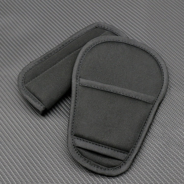 Car Child Safty Seat Belt Protective Cover, Size: 18x12cm(Black)
