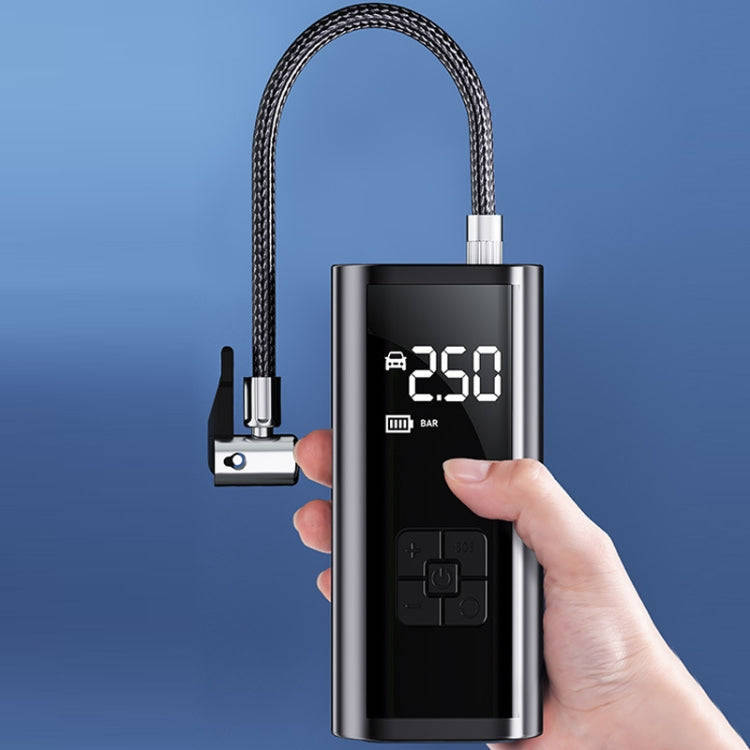 Electric Vehicle Lighting Tire Air Pump Tire Pressure Detection(Wired Model)