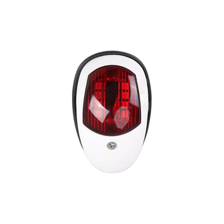 Marine Navigation Warning Light Signal LED Yacht Light, Color: White Shell Red