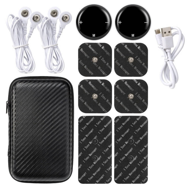 Cervical Massager EMS Pulse Therapy Device Full Body Massage Patch, Spec: Double Host Without Remote