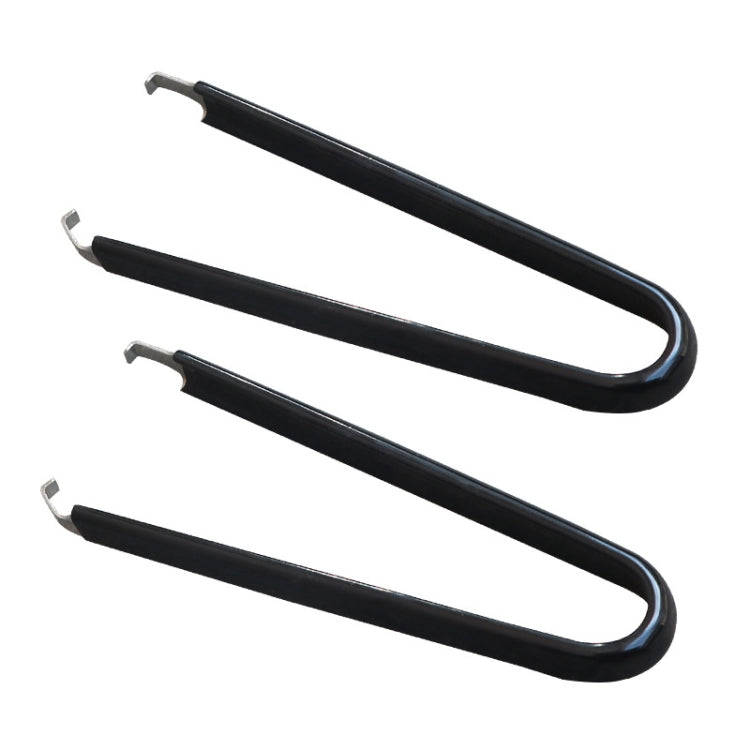 2pcs /Pack Automotive Plug-in Extraction Tweezers Automotive Repair Tool Pliers(Black)