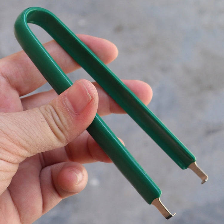 2pcs /Pack Automotive Plug-in Extraction Tweezers Automotive Repair Tool Pliers(Blue)