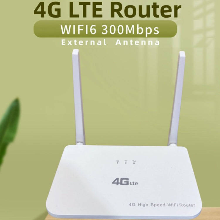 Asian Version 4G CPE Wireless Plug-In Mobile Routing WiFi6 Wire Hotspot, EU Plug