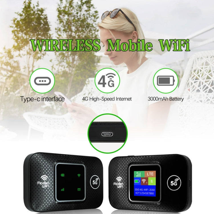 M9S-LCD Eurasian Version 4G Portable WiFi Plug-in Wireless Router Car WiFi