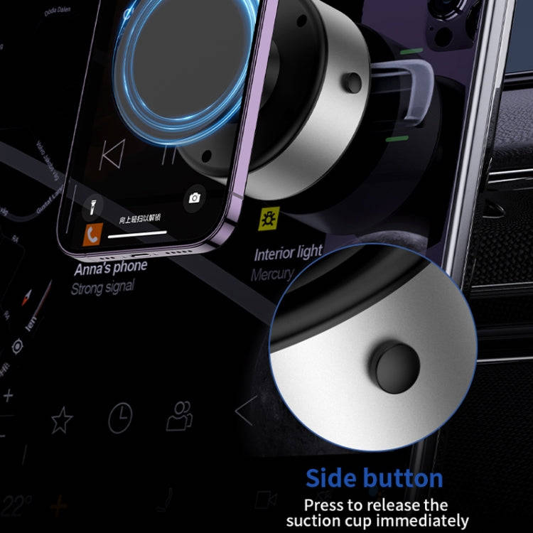 AIMITE X11 Car Vacuum Adsorption Cell Phone Magnetic Holder Universal Adjustable Navigation Suppo...