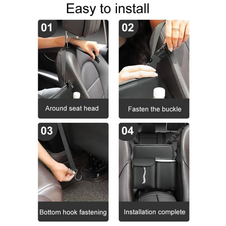 Car Armrest Box Storage Bag Auto Interior Multi-Functional Shelf, Style: No Built-In Bucket
