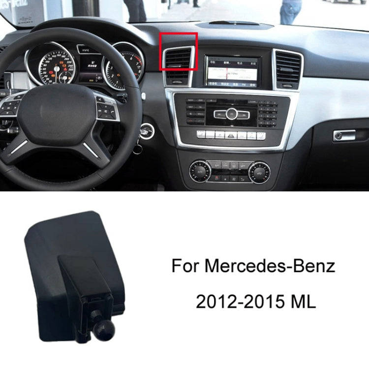 For Mercedes-Benz Mobile Phone Holder Car Air Outlet Base, Model: 12-15 ML