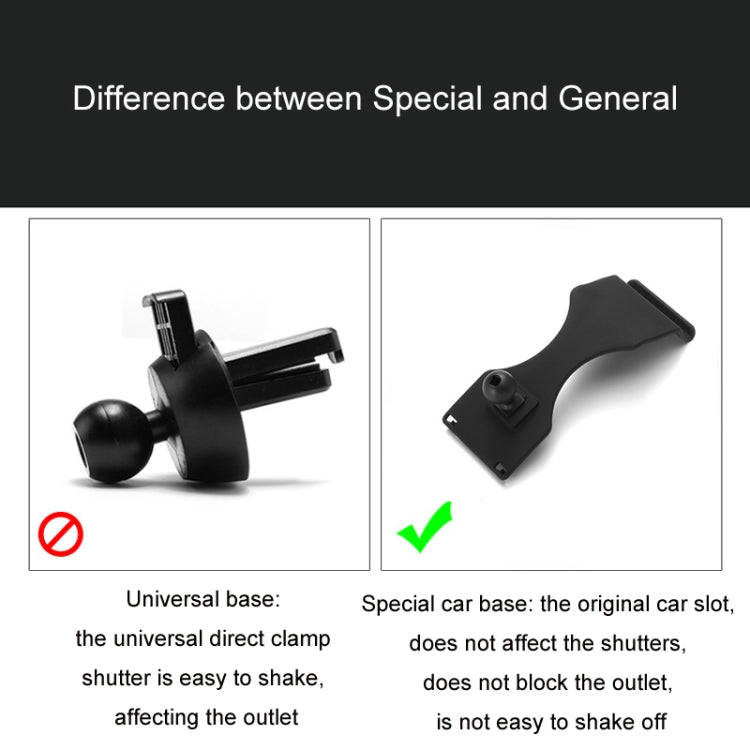 For Mercedes-Benz Mobile Phone Holder Car Air Outlet Base, Model: 20-23 GLB