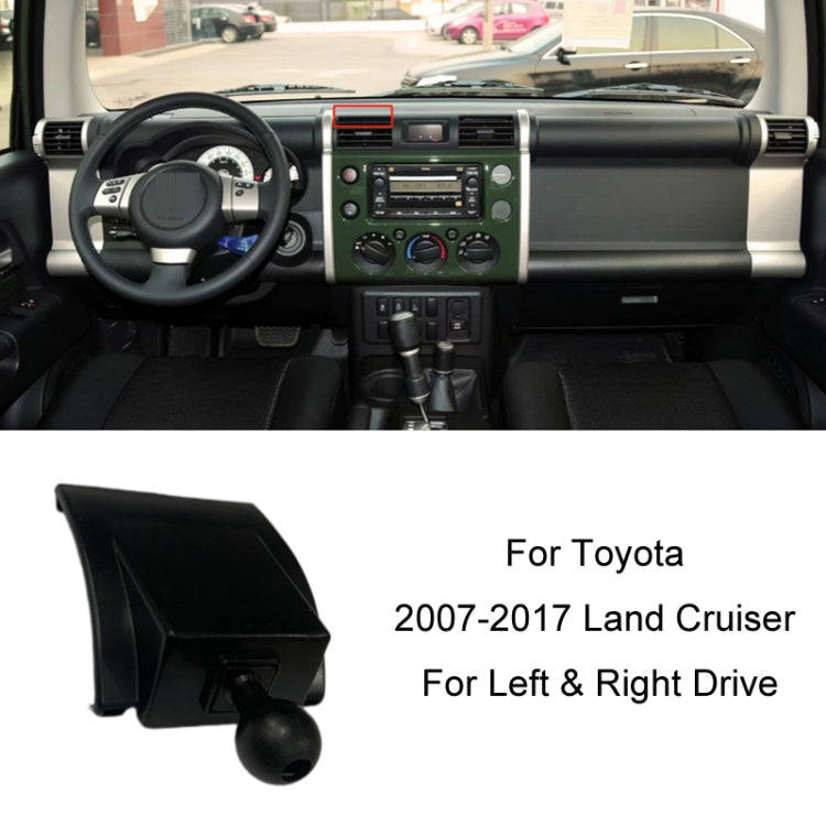 For Toyota Car Air Outlet Phone Holder Base, Model: 07-17 Land Cruiser For Left & Right