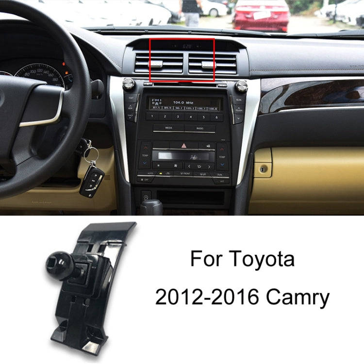 For Toyota Car Air Outlet Phone Holder Base, Model: 12-16 Camry Left Driving