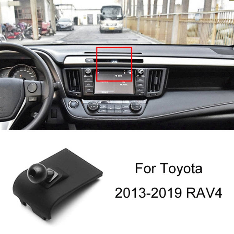 For Toyota Car Air Outlet Phone Holder Base, Model: 13-19 RAV4 Left Driving