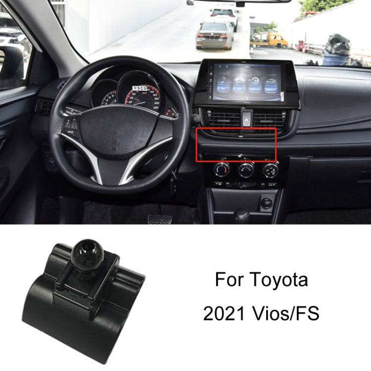 For Toyota Car Air Outlet Phone Holder Base, Model: 21 Vios/FS Left Driving