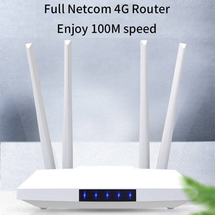 4G Wireless SIM Card Router 4G Hotspot Sharing Mobile CPE Full Netcom, EU Plug()