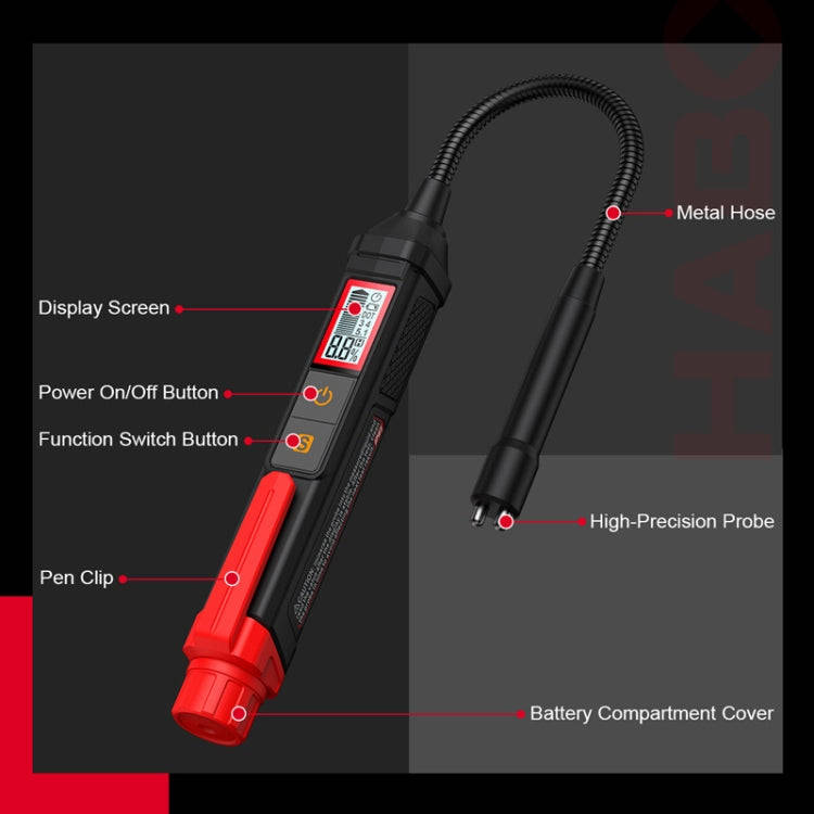 HABOTEST HT663L Motorcycle Vehicle Brake Fluid Moisture Detection Pen