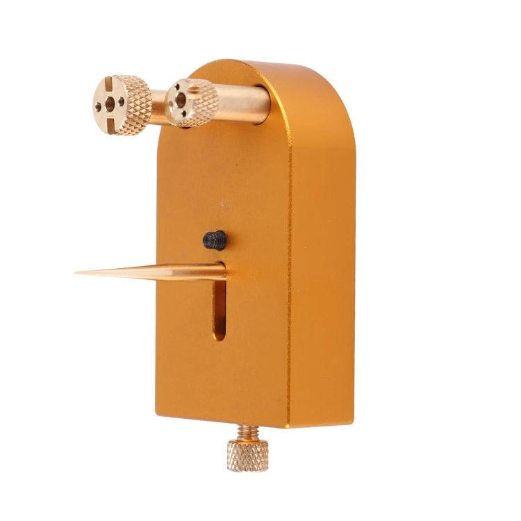 Square Metal Watch Hairspring Movement Balance Wheel Bracket(Copper)