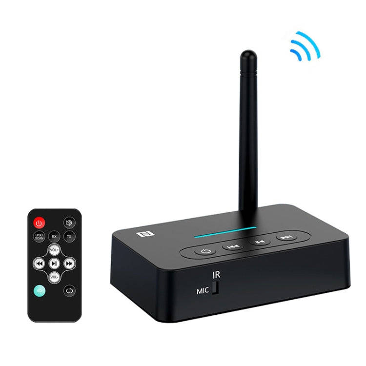 D9 2-in-1 Old-fashioned Audio Car Bluetooth Receiver Transmitter NFC Music Bluetooth Adapter