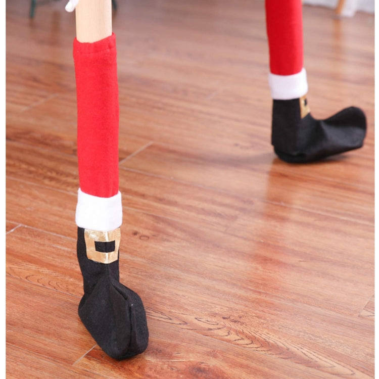 4pcs /Set Christmas Tables Chairs Leg Cover Floor Protectors