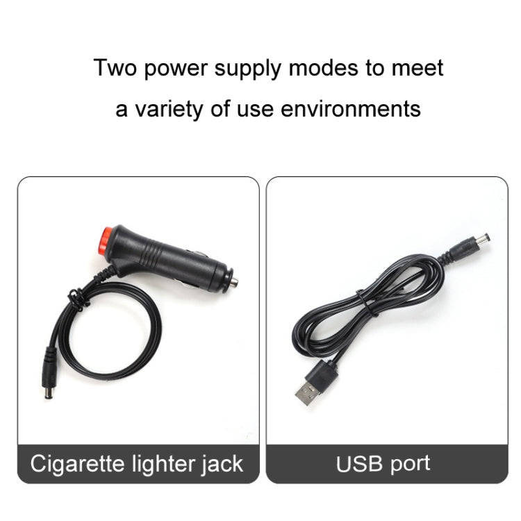 Eight-Color LED Voice Control Car Music Rhythm Atmosphere Light, Specification: 12V Cigarette Lig...