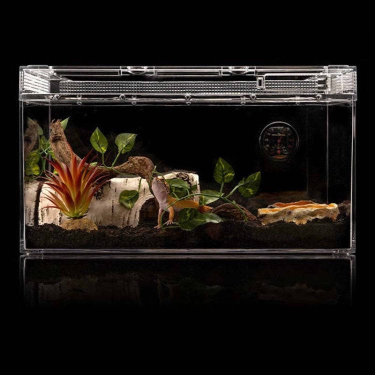 L Aquarium Birch Shape Hiding House Reptiles Lizards Aquascape