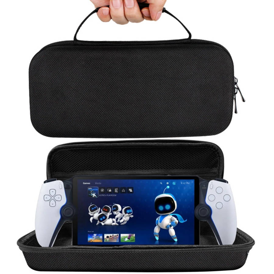 For PS Portal Game Consoles EVA Shockproof Waterproof Storage Bag(Black)