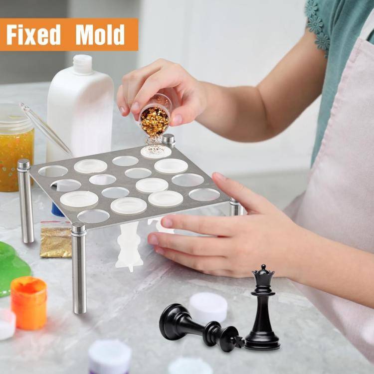 Square Metal Chess Mold Holder(YH010)